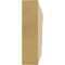Ekena Millwork 2in. W x 8in. H x 16in. L Newport Woodgrain TimberThane Rafter Tail, Primed Tan RFTUR02X08X16NEWRCPR - alternate 4